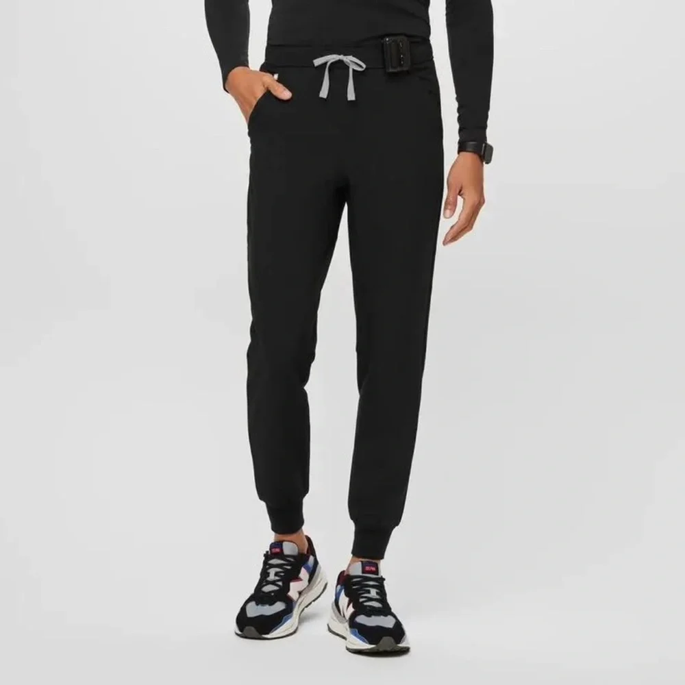 Set of 2 men’s black figs jogger bottoms